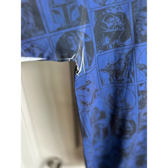 EUC Star Wars Comics All Over Print Mad Engine Polyester Shirt Sz. Large - Picture 4 of 4